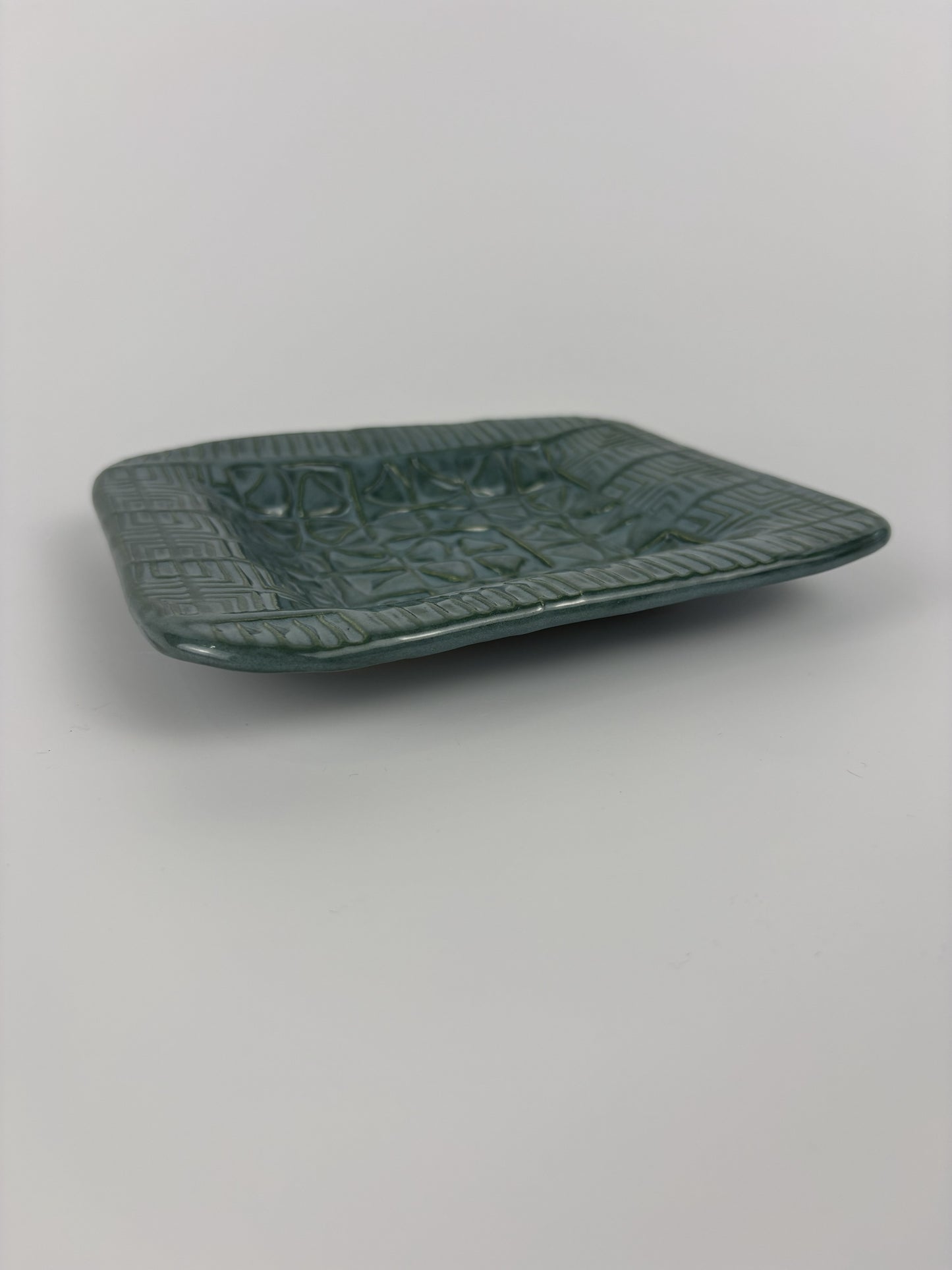 Small Geometric Stamped Plate