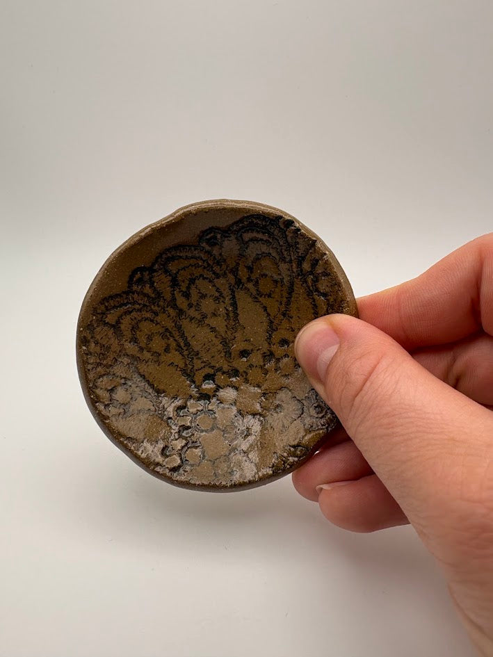 Tiny Lace Trinket Dish