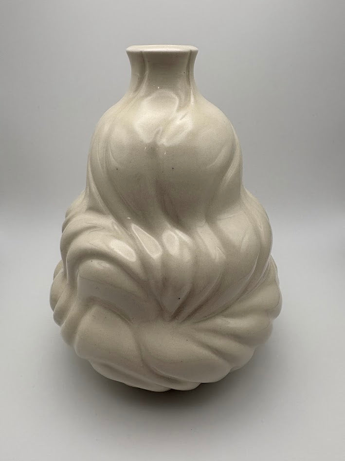 Flowing Waves Porcelain Vase