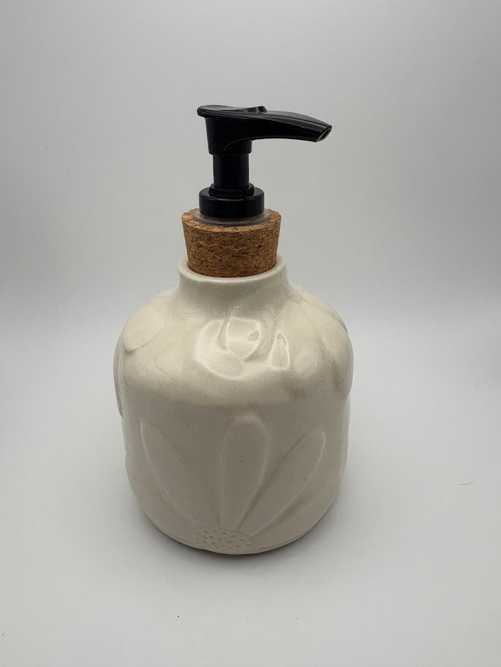Daisy Porcelain Soap Dispenser