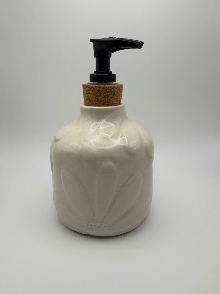 Daisy Porcelain Soap Dispenser