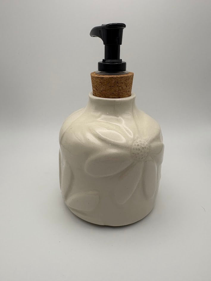 Daisy Porcelain Soap Dispenser
