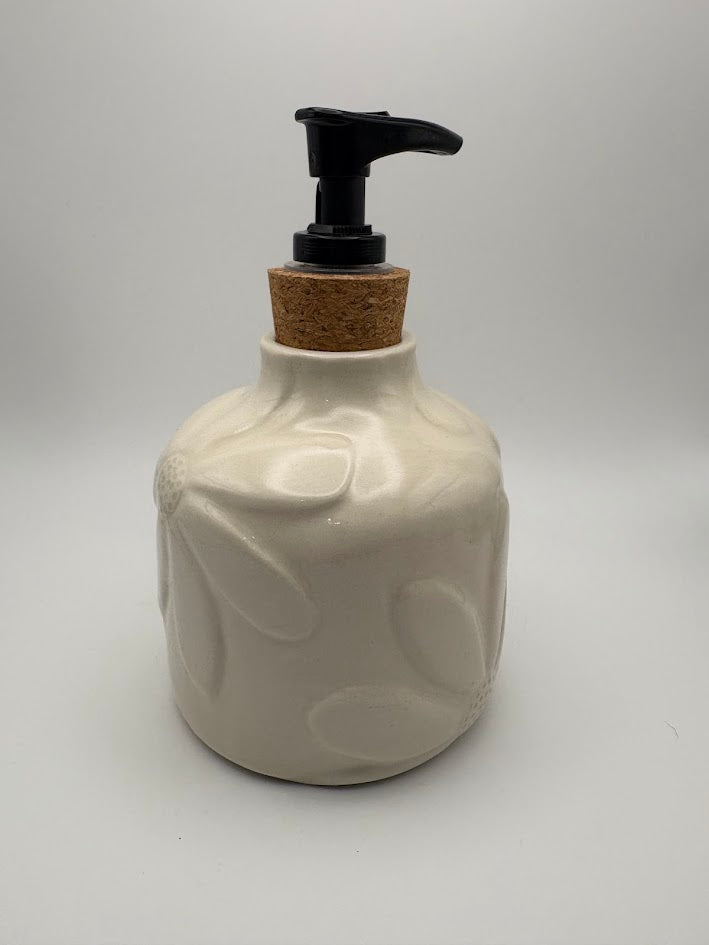 Daisy Porcelain Soap Dispenser