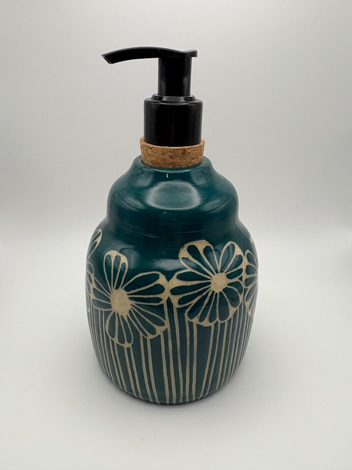 *Seconds* Funky Flowers Soap Dispenser