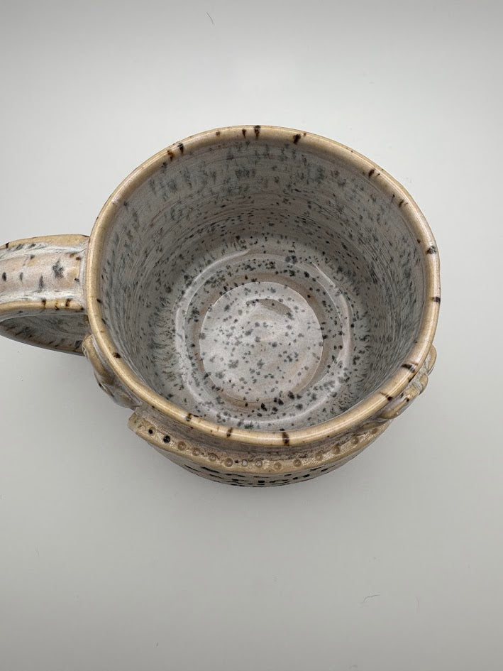 Spotted "Salty, Defiant, and Extremely Noncompliant" Bow Mug