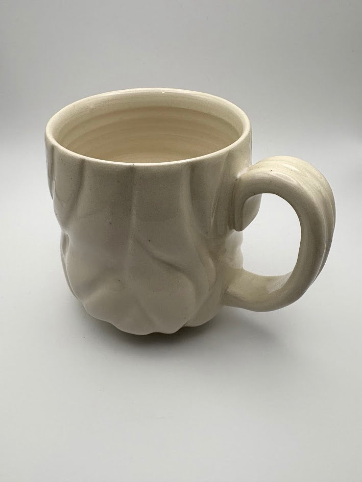 Flowing Waves Porcelain Mug