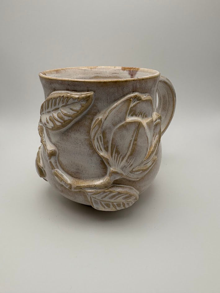 Magnolia Mug with Warm Accents