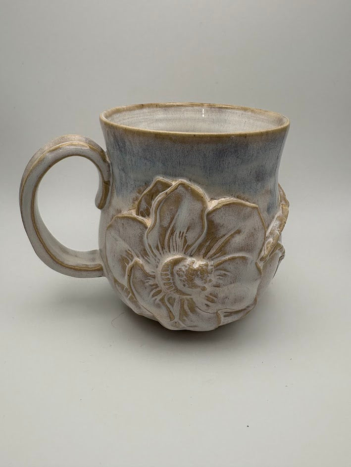 Magnolia Mug with Cool Accents