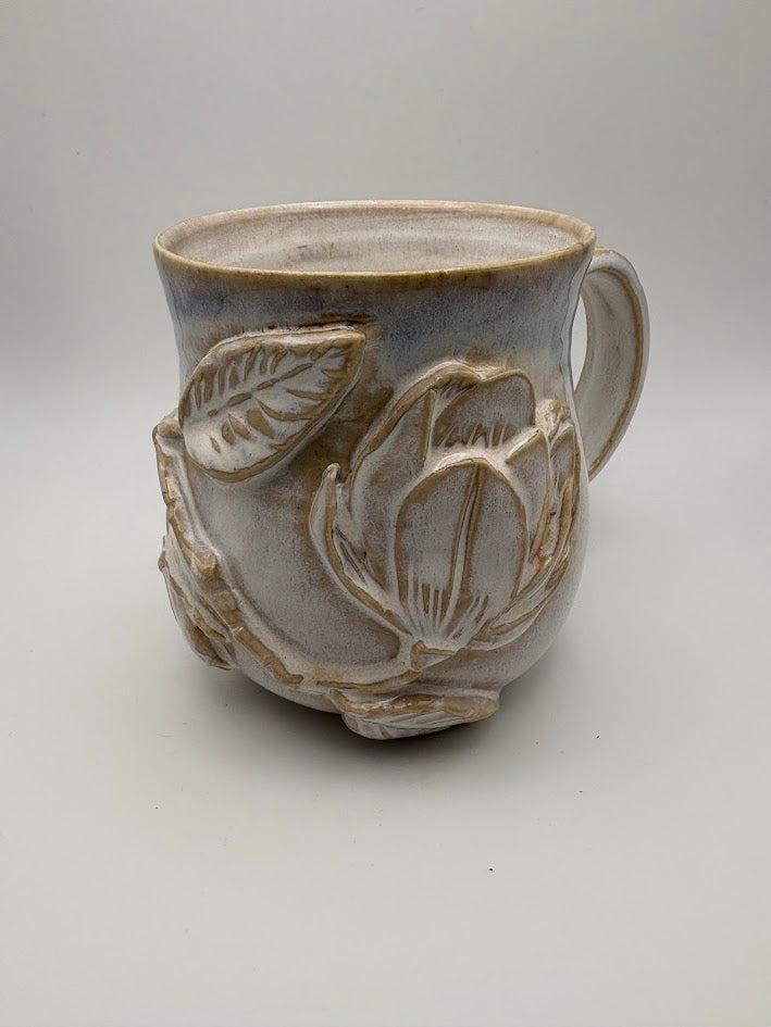 Magnolia Mug with Cool Accents