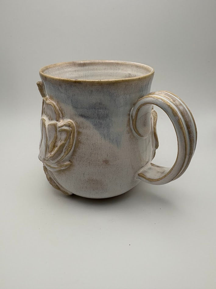 Magnolia Mug with Cool Accents