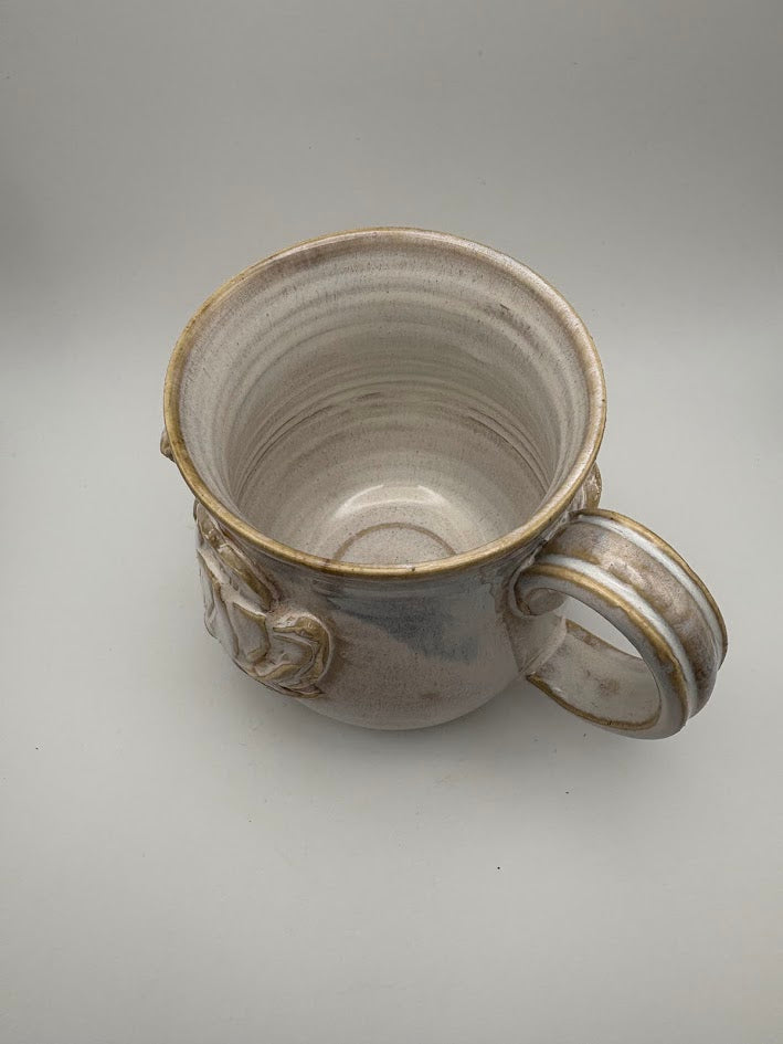 Magnolia Mug with Cool Accents