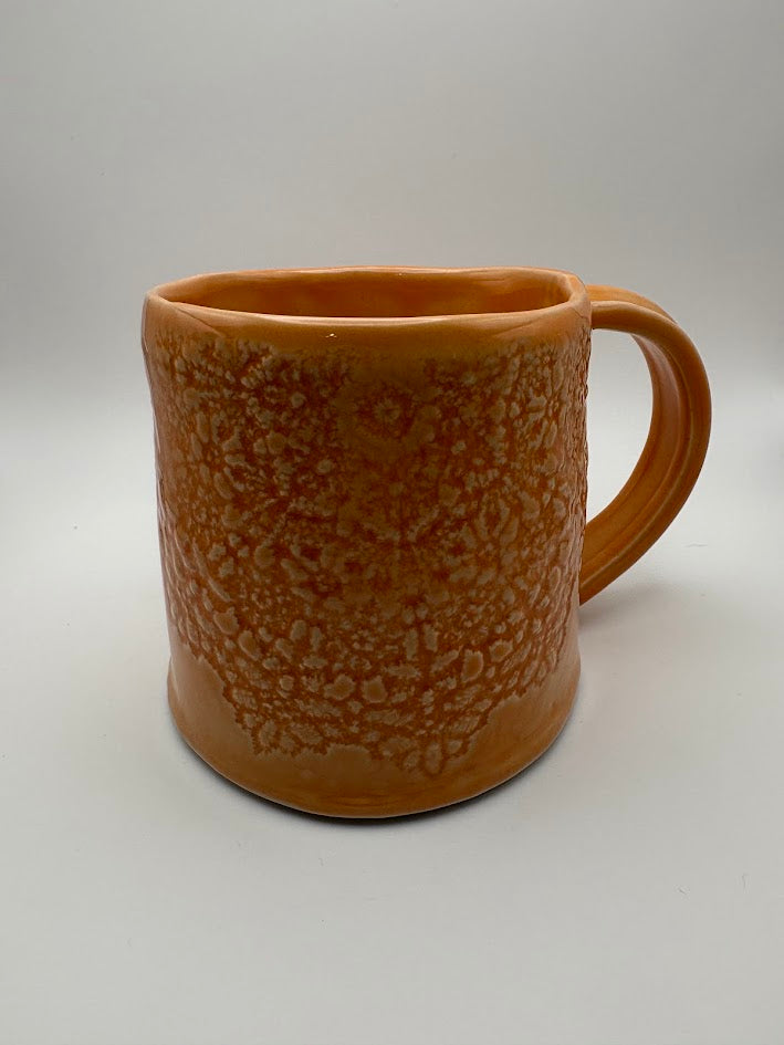 Lace Inlay Mug in Dreamsicle