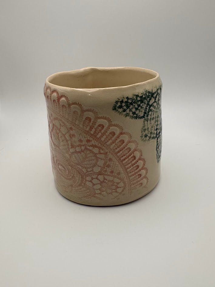 Lace Inlay Mug