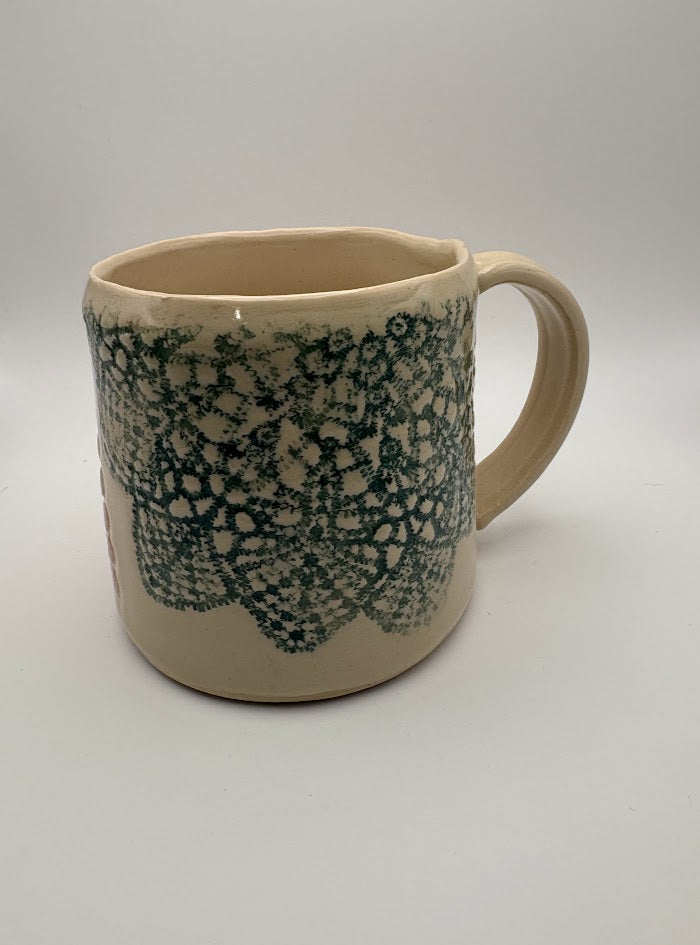 Lace Inlay Mug