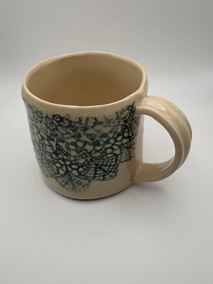 Lace Inlay Mug