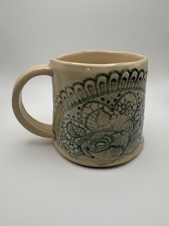 Lace Inlay Mug