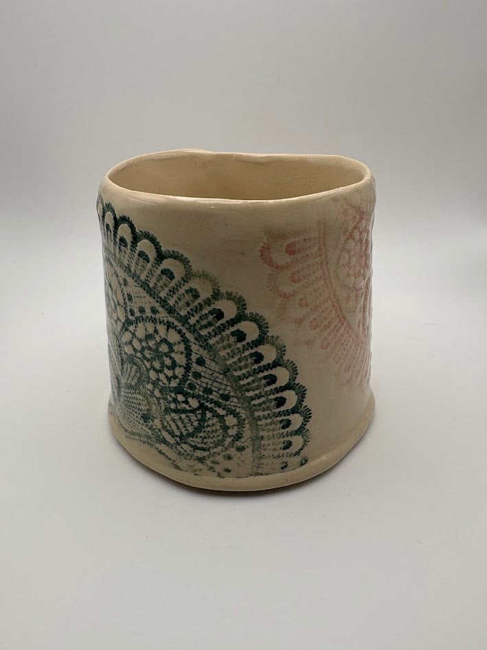 Lace Inlay Mug