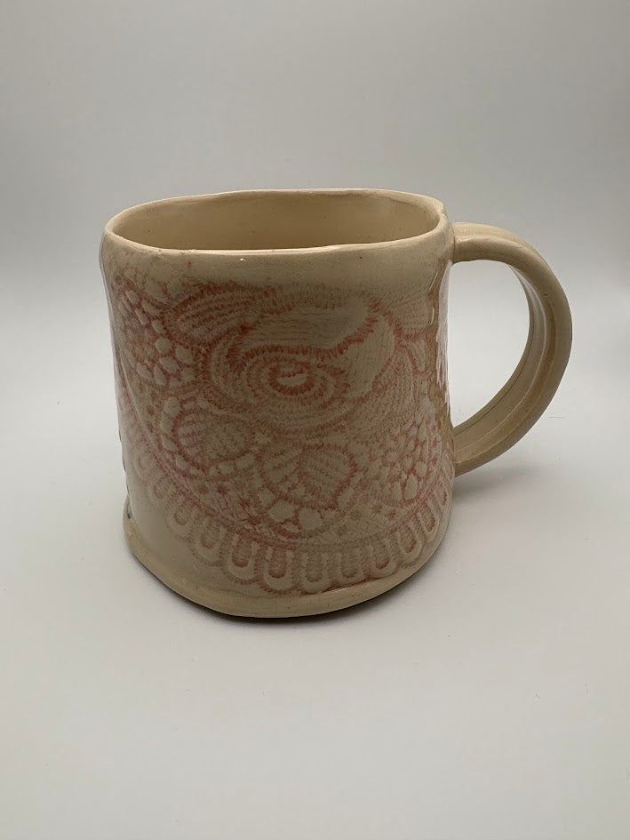 Lace Inlay Mug