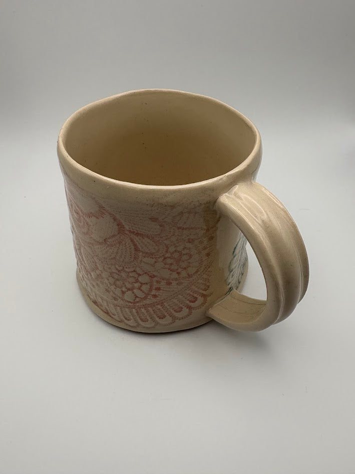Lace Inlay Mug