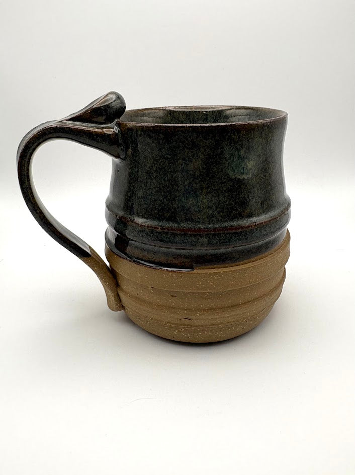 Large Bars Textured Mug