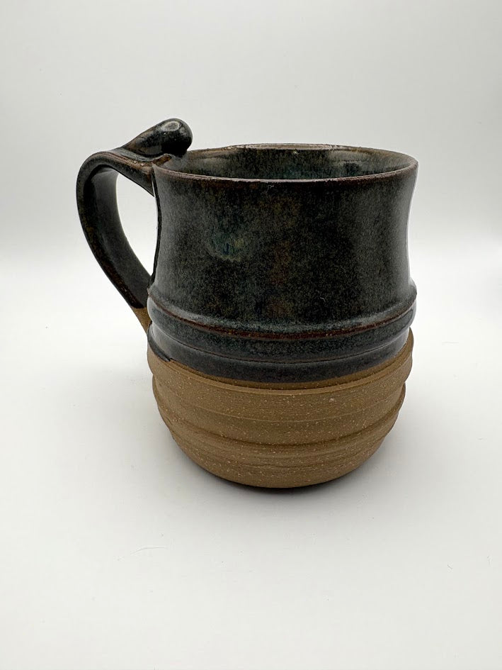 Large Bars Textured Mug