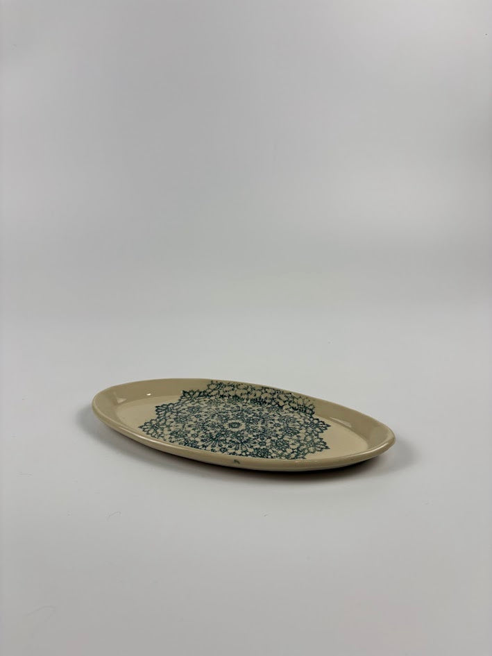 Oval Lace Dish