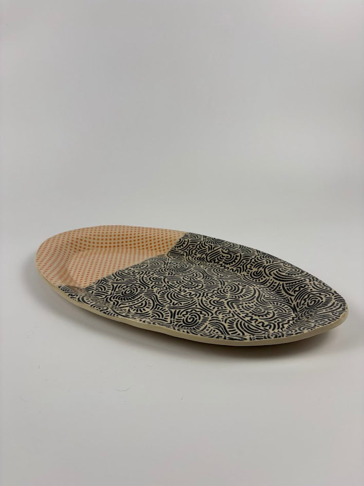 Dots & Squiggles Serving Dish