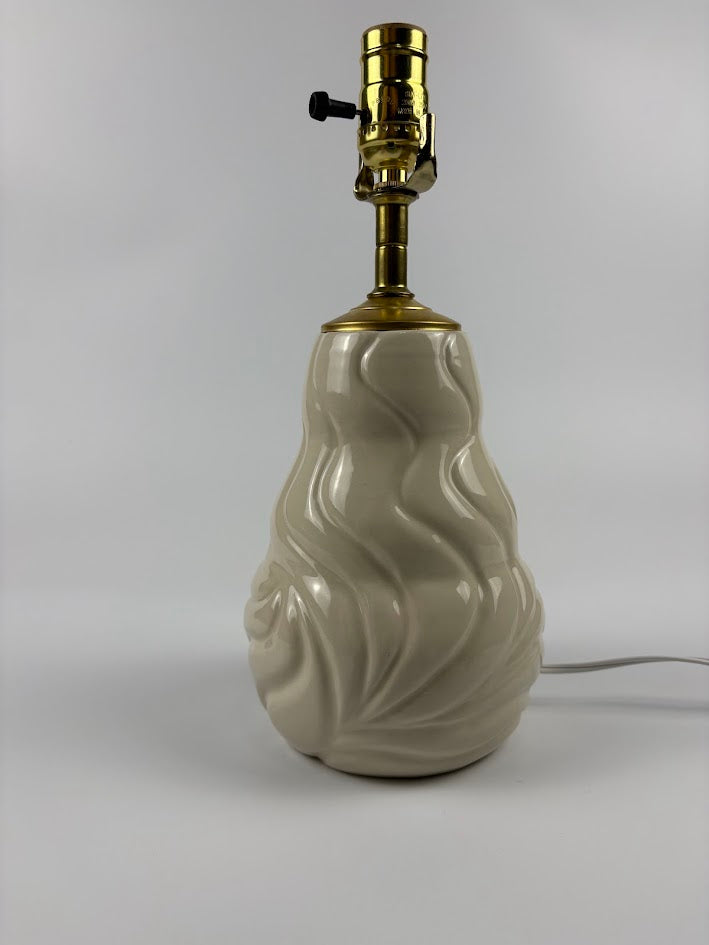 Flowing Waves Porcelain Lamp Base (Copy)