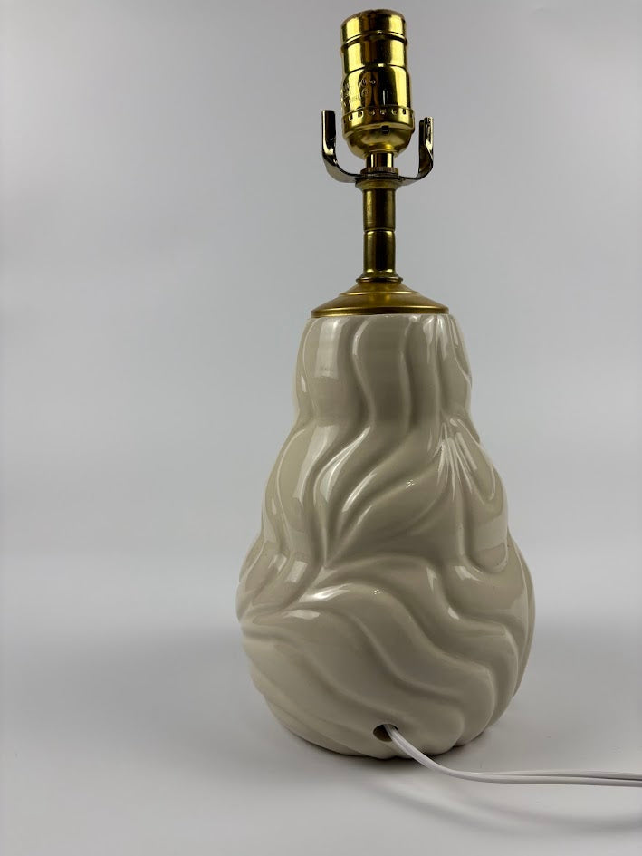 Flowing Waves Porcelain Lamp Base (Copy)