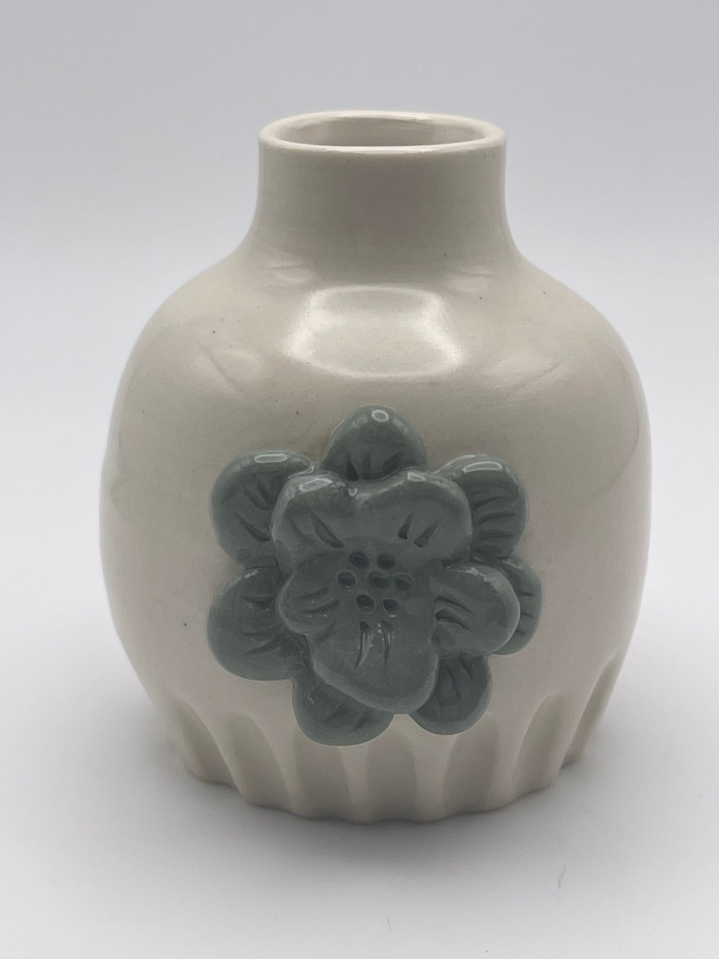 Single Flower Mini Porcelain Vase