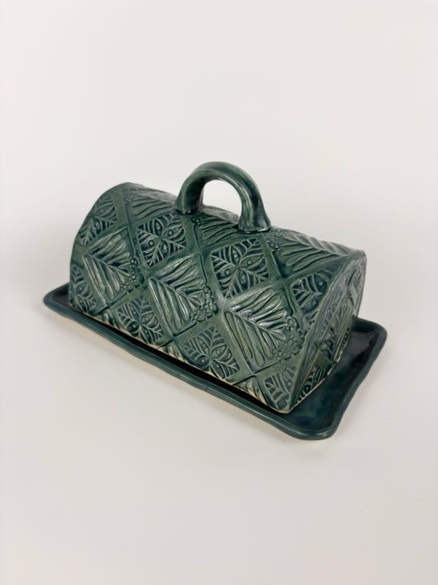 Stamped Butter Dish