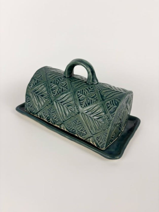 Stamped Butter Dish