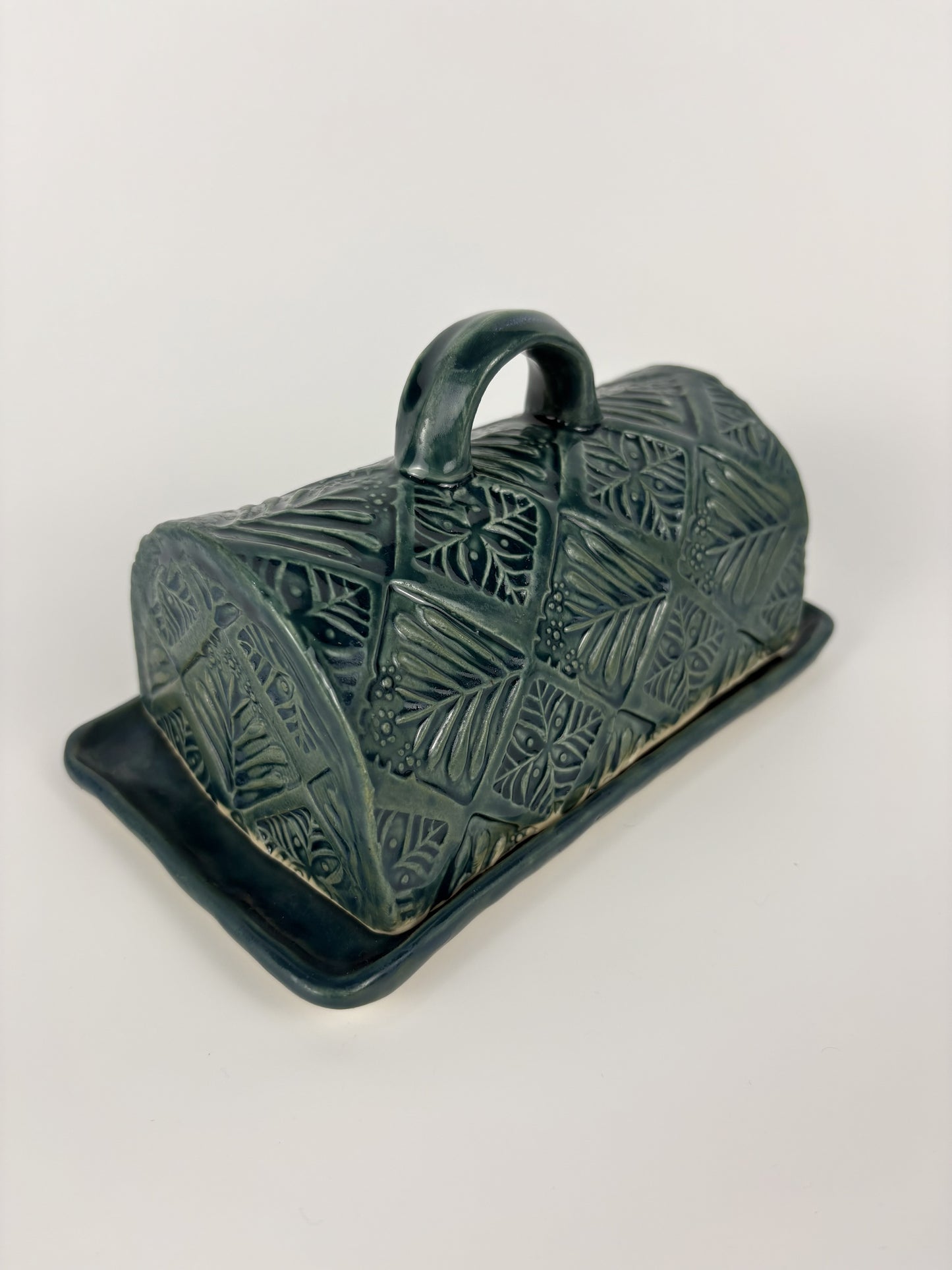 Stamped Butter Dish