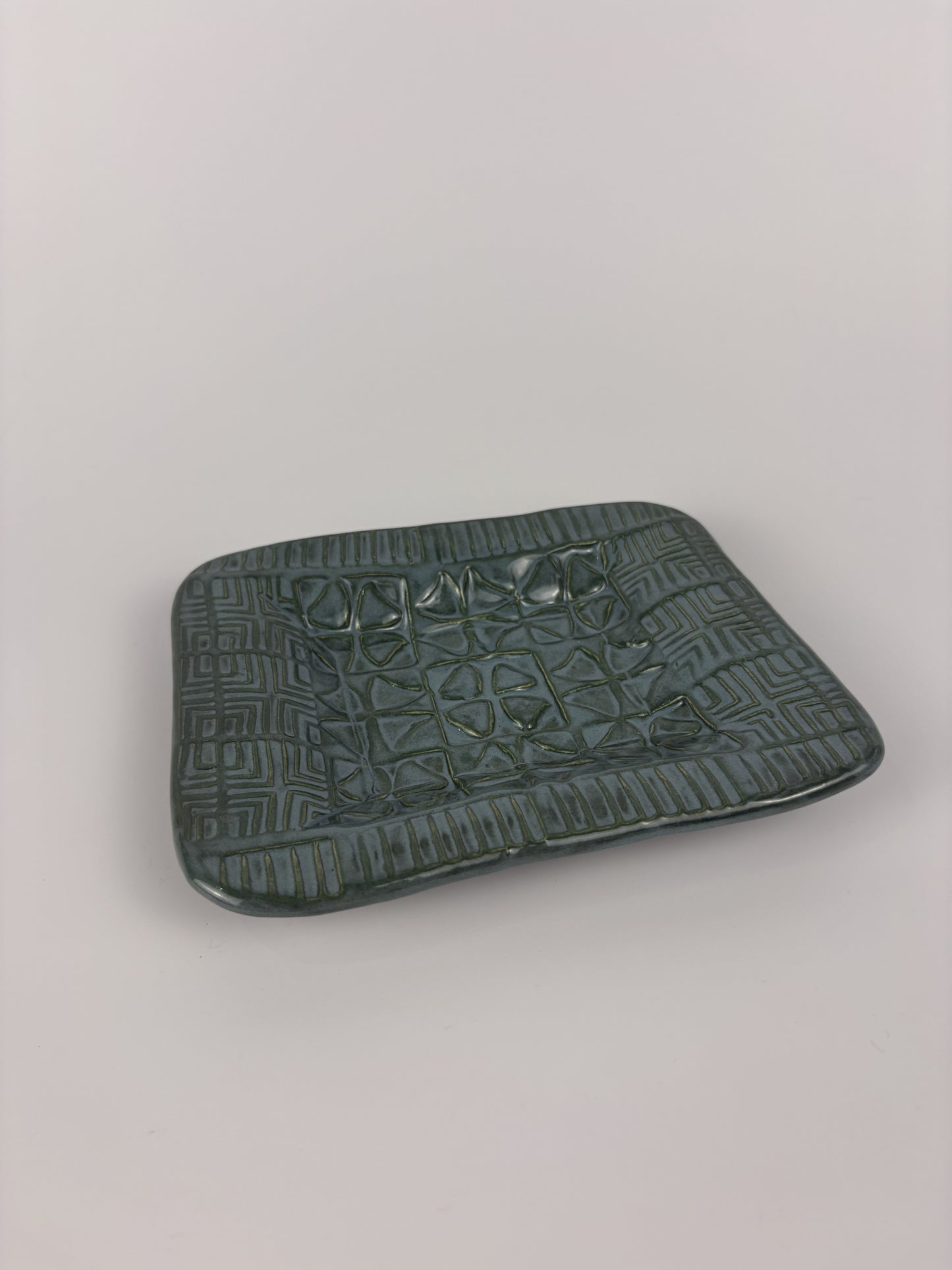 Small Geometric Stamped Plate