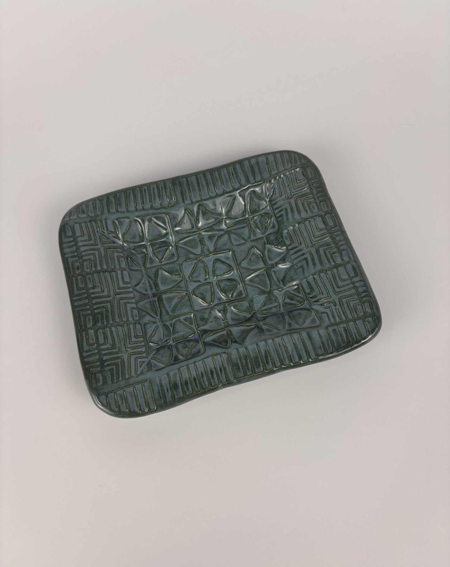Small Geometric Stamped Plate