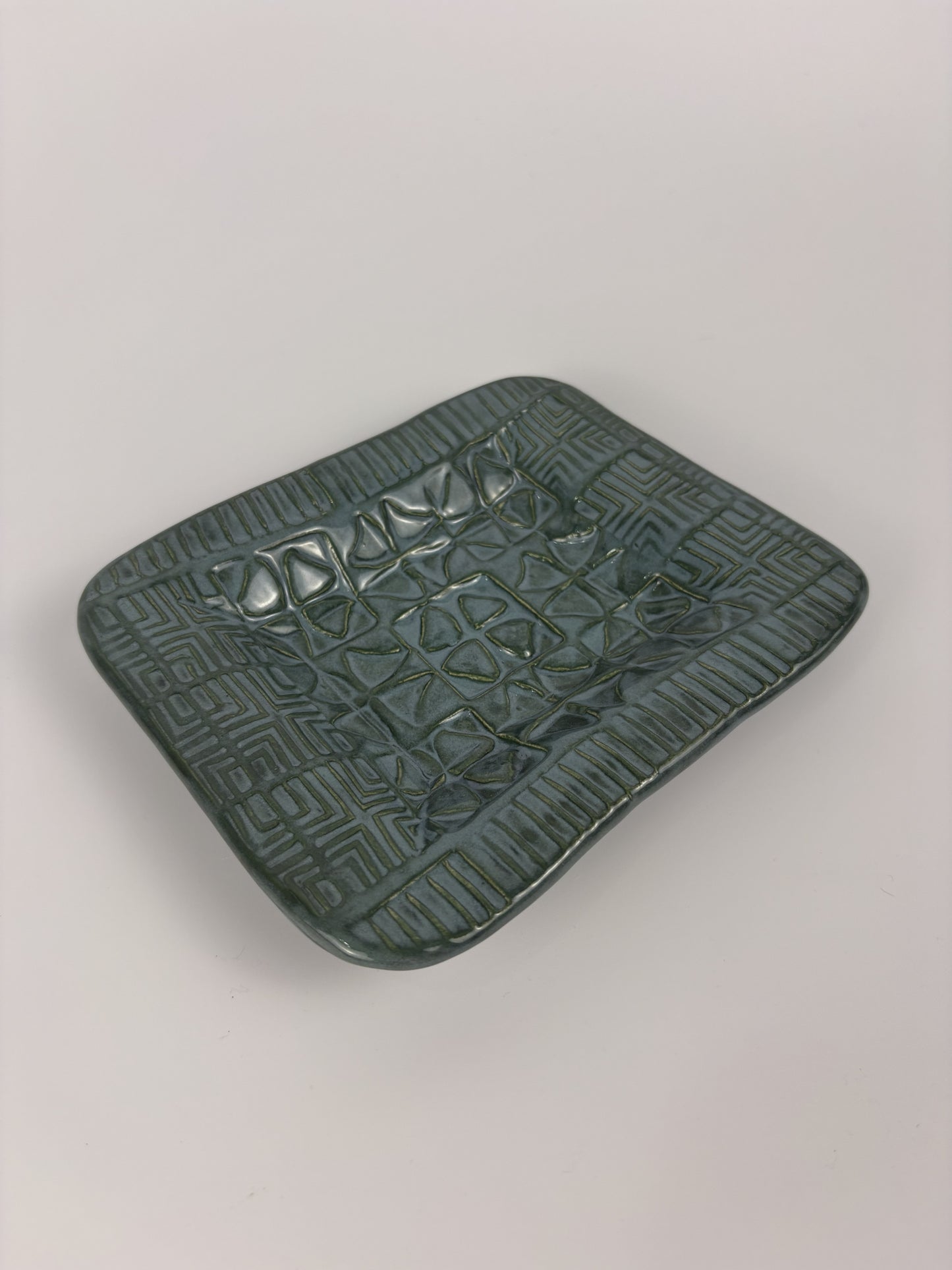 Small Geometric Stamped Plate