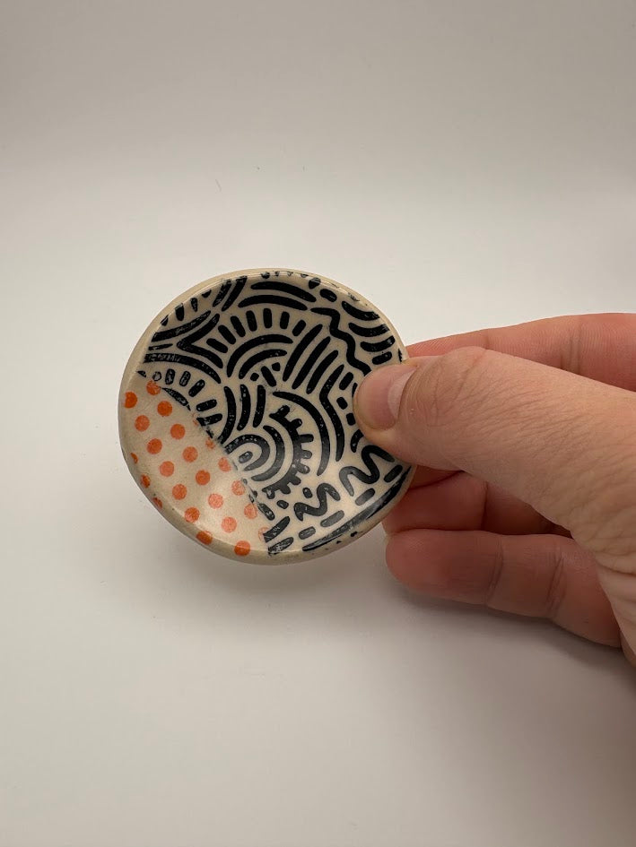 Tiny Squiggles & Dots Trinket Dish