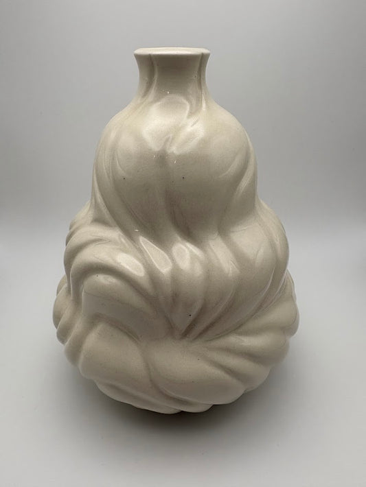 Flowing Waves Porcelain Vase