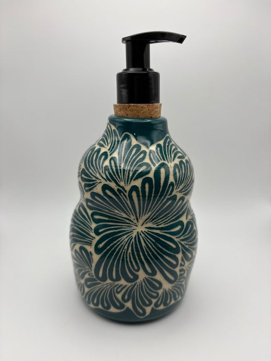 Sgraffito Doodles Soap Dispenser