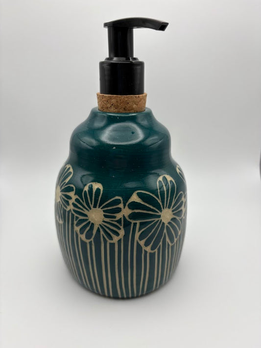 *Seconds* Funky Flowers Soap Dispenser