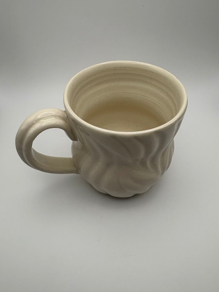 Flowing Waves Porcelain Mug