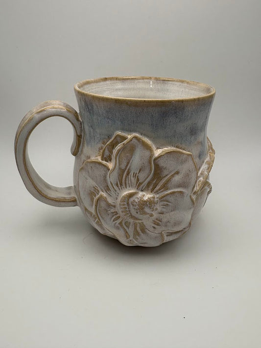 Magnolia Mug with Cool Accents