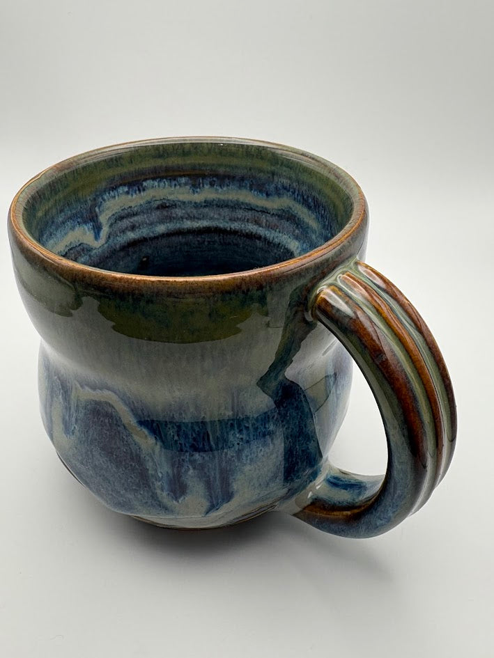 Carved Waves Mug