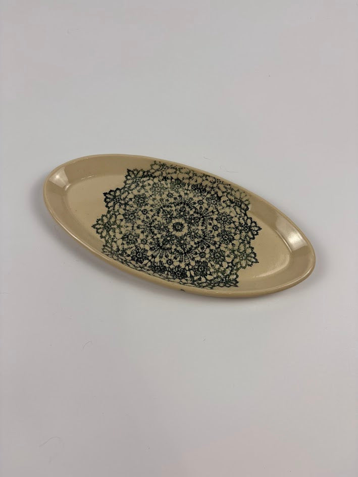 Oval Lace Dish