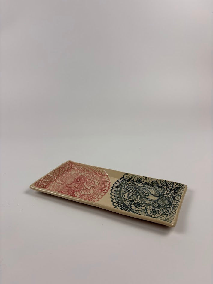 Rose Lace Dish