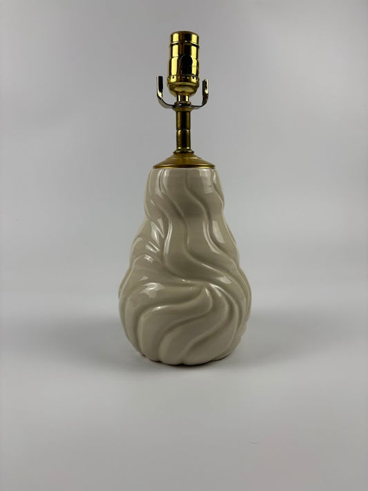 Flowing Waves Porcelain Lamp Base (Copy)