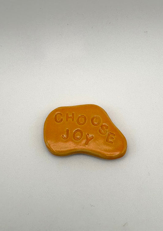 "Choose Joy" Orange Magnet