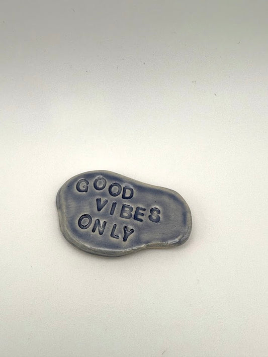 "Good Vibes Only" Lavender Magnet