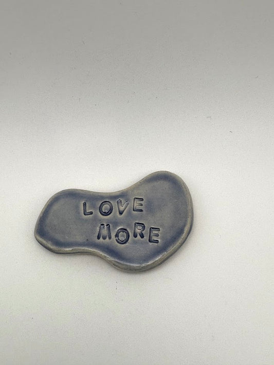"Love More"Lavender Magnet
